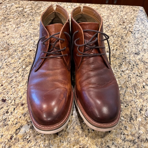 Brown leather Aldo boots size 13 - Picture 3 of 4